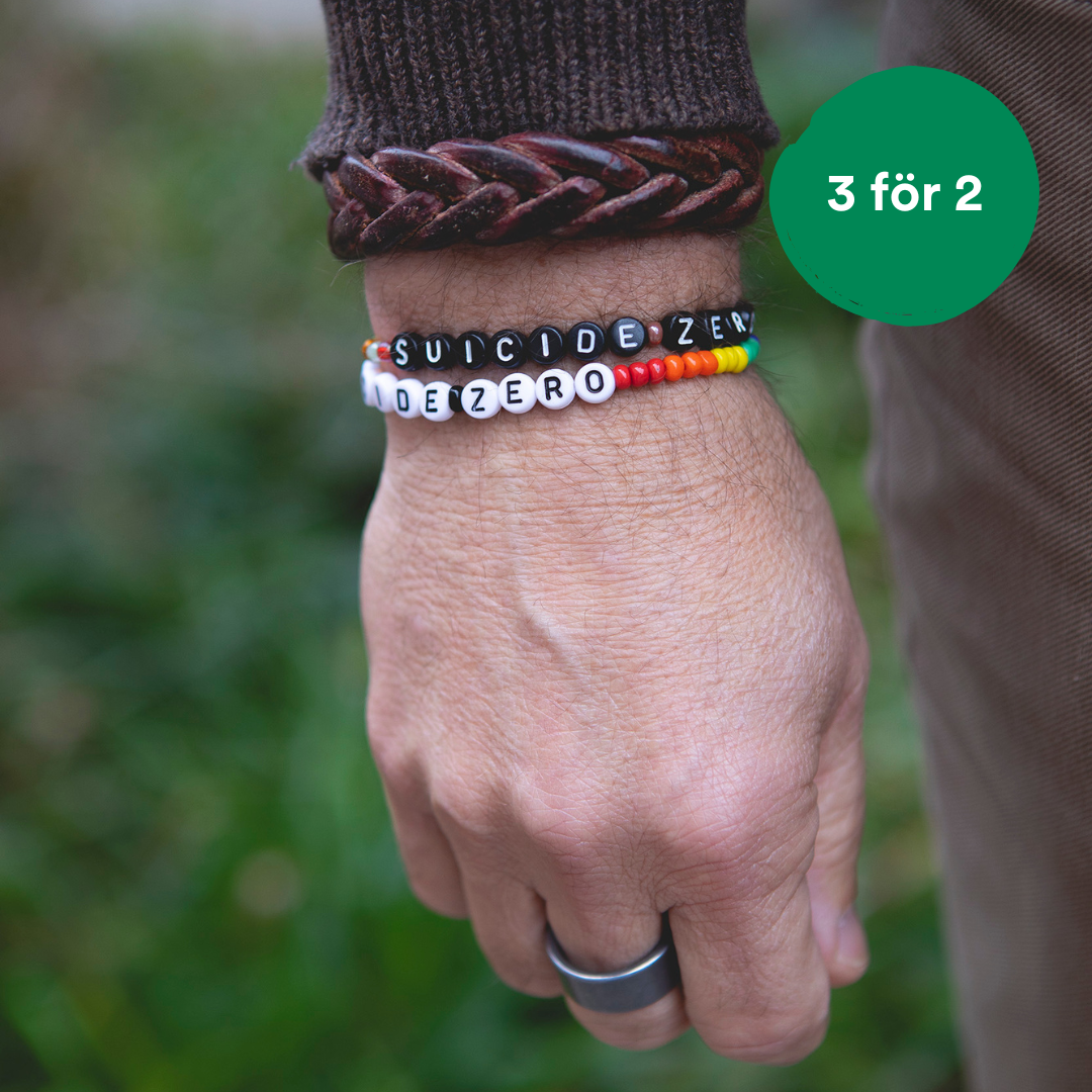 Armband - Pride Vit - 3 för 2