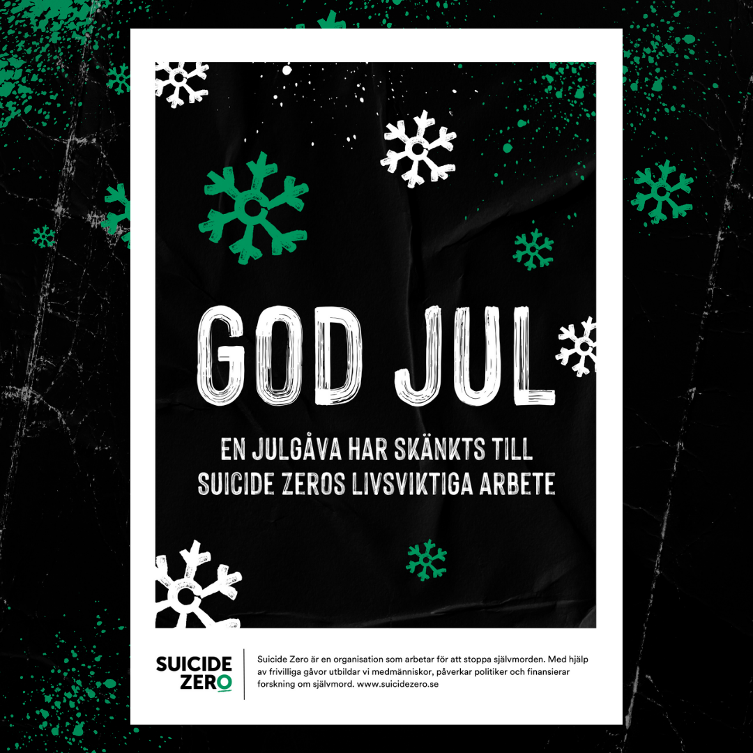 Digitalt gåvobevis: Jul svart