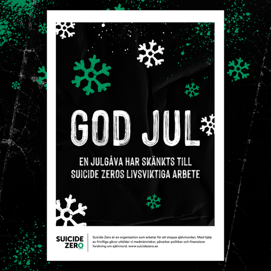 Digitalt gåvobevis: Jul svart